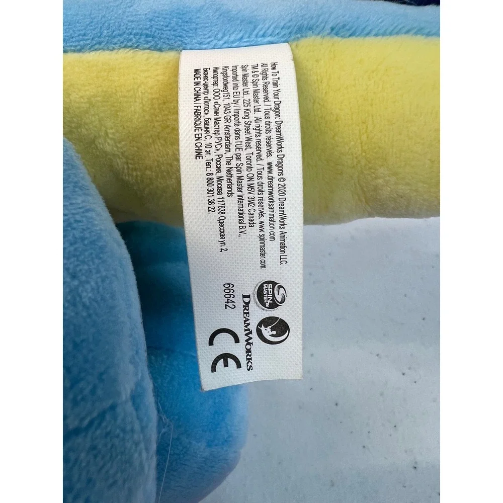 DreamWorks Dragons Rescue Riders Summer Plush Blue Fastfin Dragon 13in